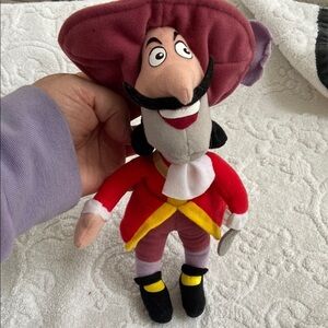 Captain Hook plush toy​​​​​